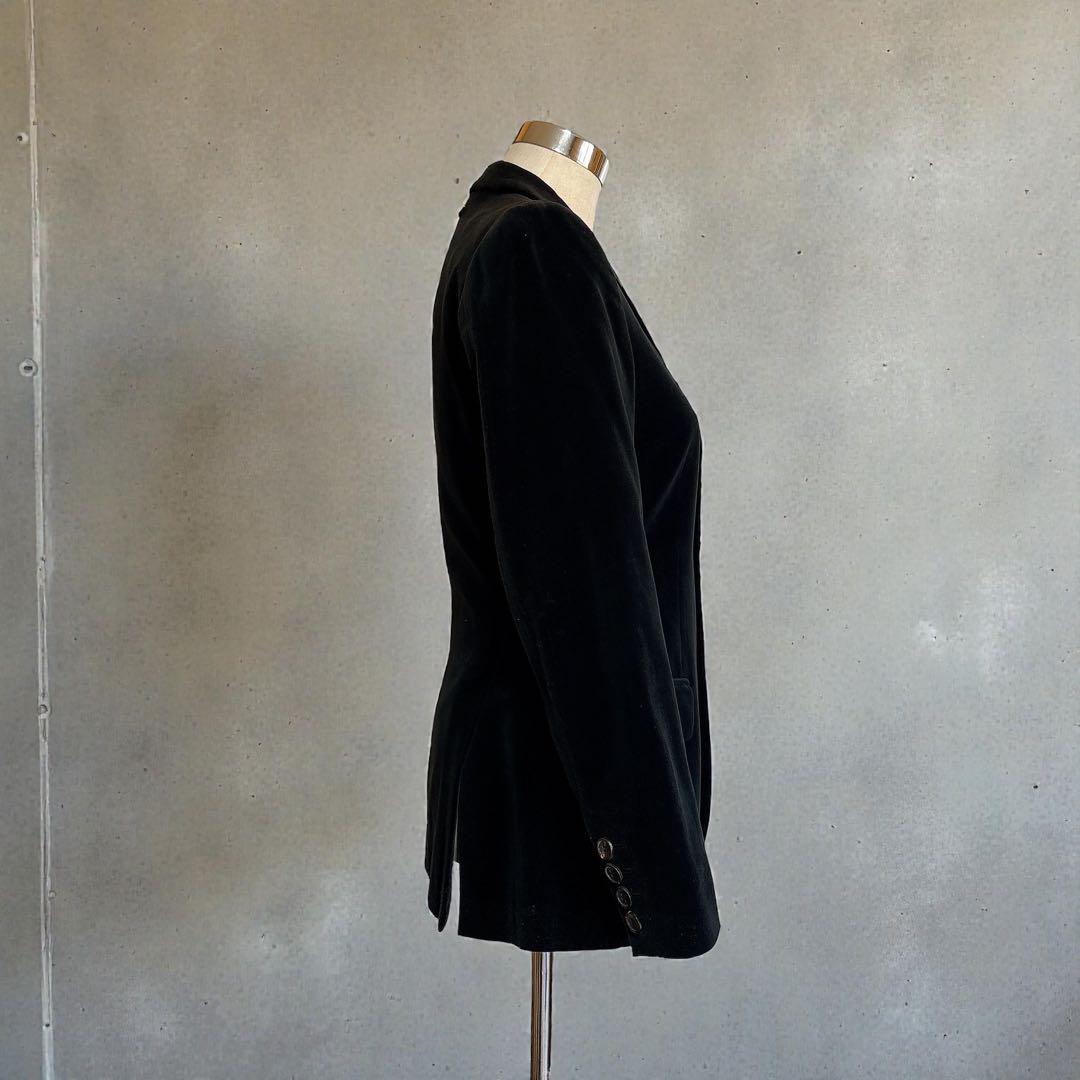 Jean Paul Gaultier FEMME ベルベット ジャケット 黒