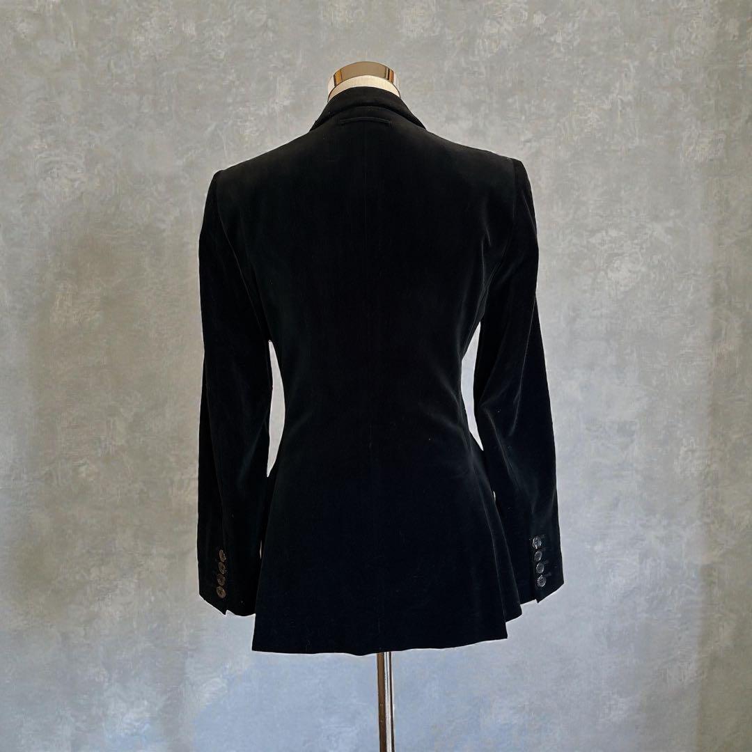 Jean Paul Gaultier FEMME ベルベット ジャケット 黒