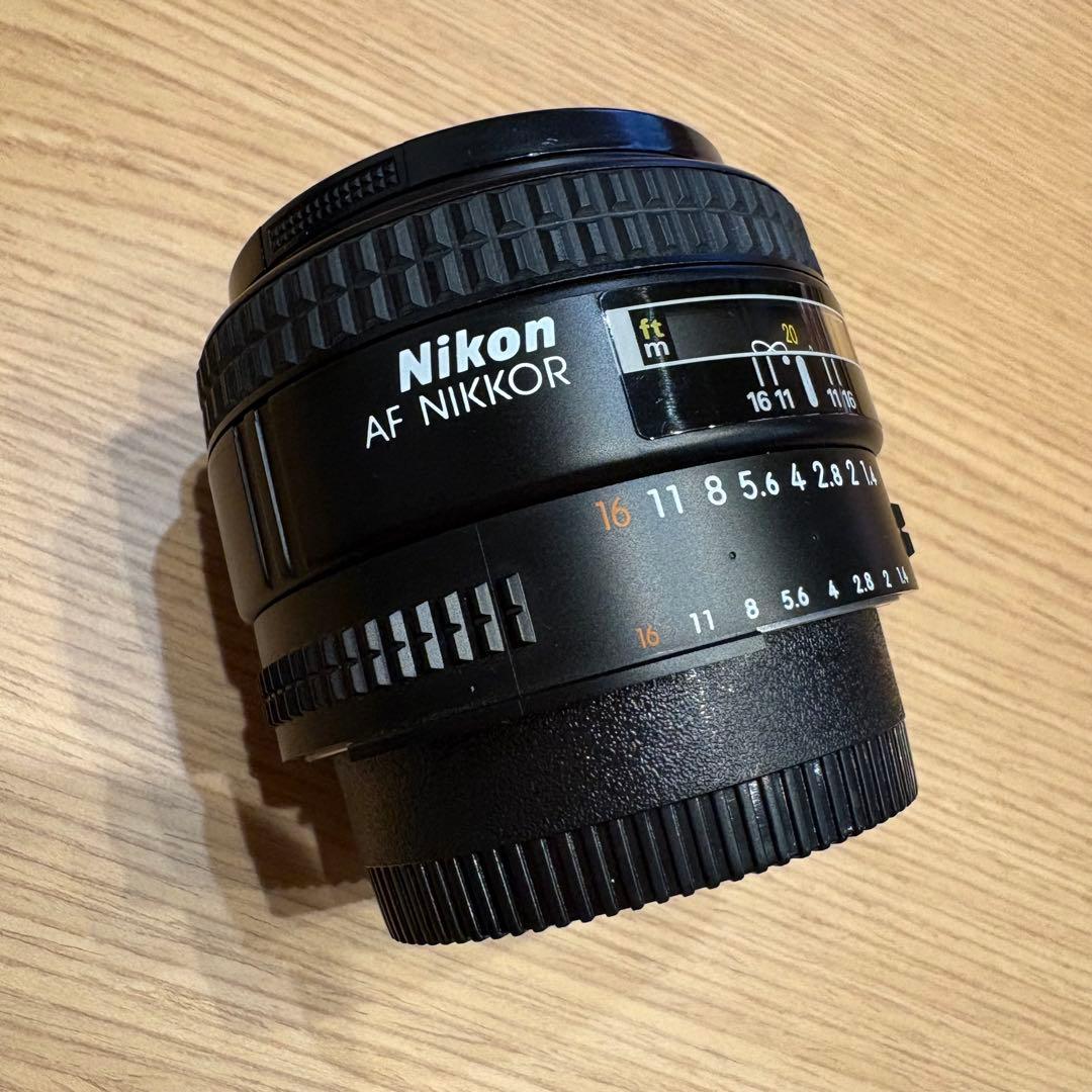 美品　Nikon AF NIKKOR 50mm 1:1.4
