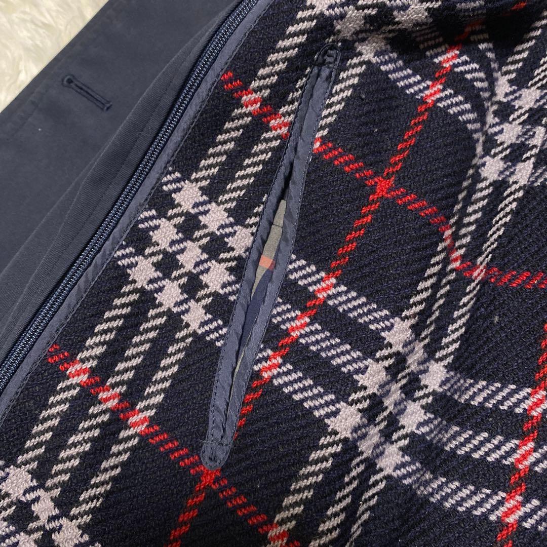 Burberrys レディース トレンチコート ノバチェック ライナー付 9 紺