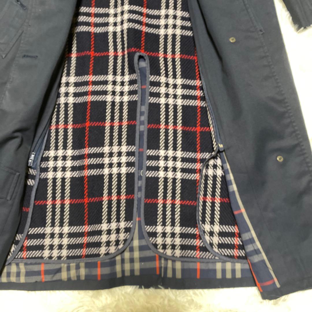 Burberrys レディース トレンチコート ノバチェック ライナー付 9 紺