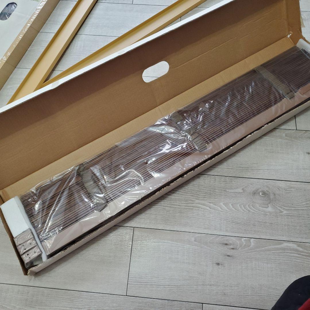 DAIKO 木香里 未使用 天然木 ウッドブラインド 88×135 オーク