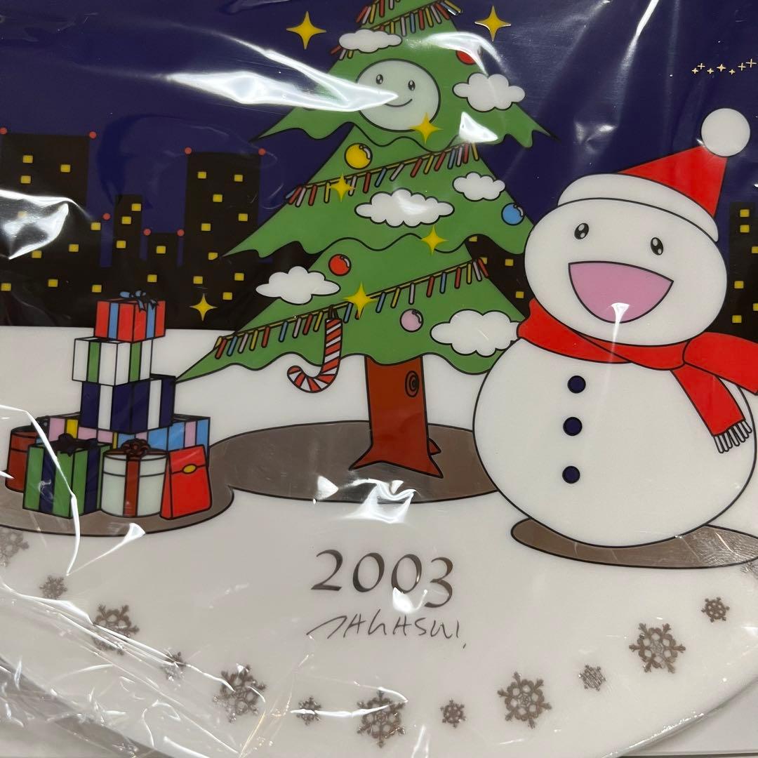 村上隆 クリスマス プレート 2003 銀座並木通り