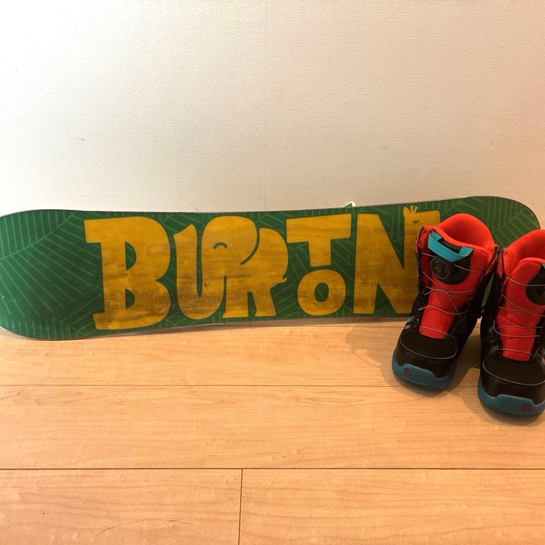 BURTON スノーボード、ブーツセット