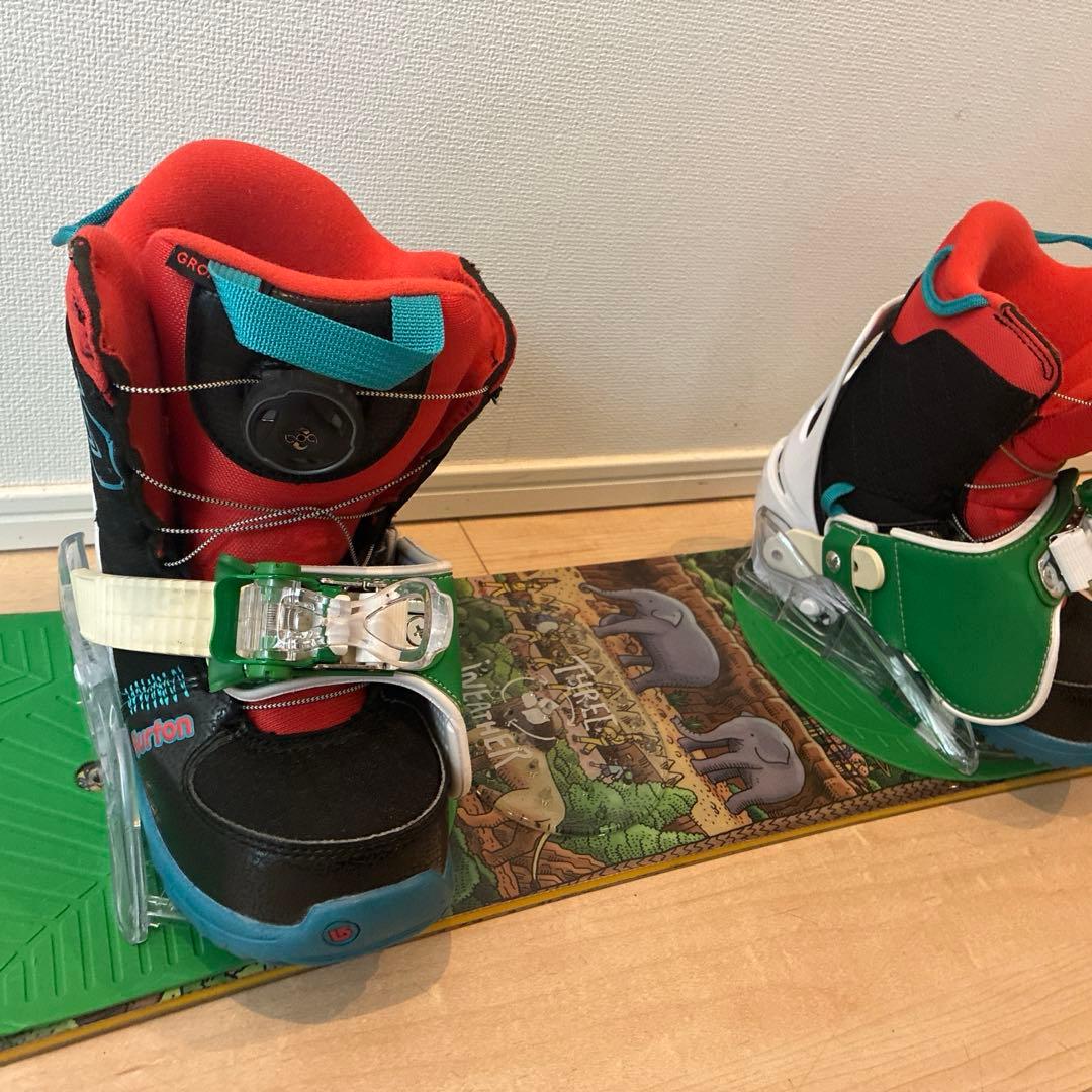 BURTON スノーボード、ブーツセット