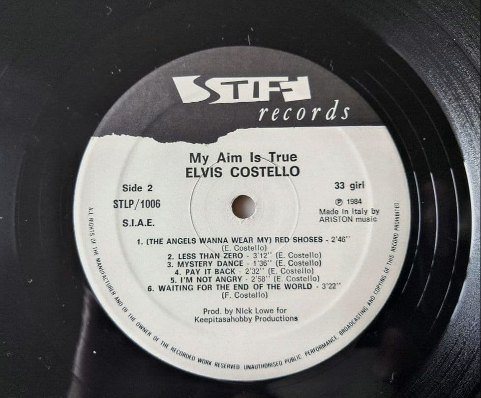 Elvis Costello エルビス・コステロ LPレコード