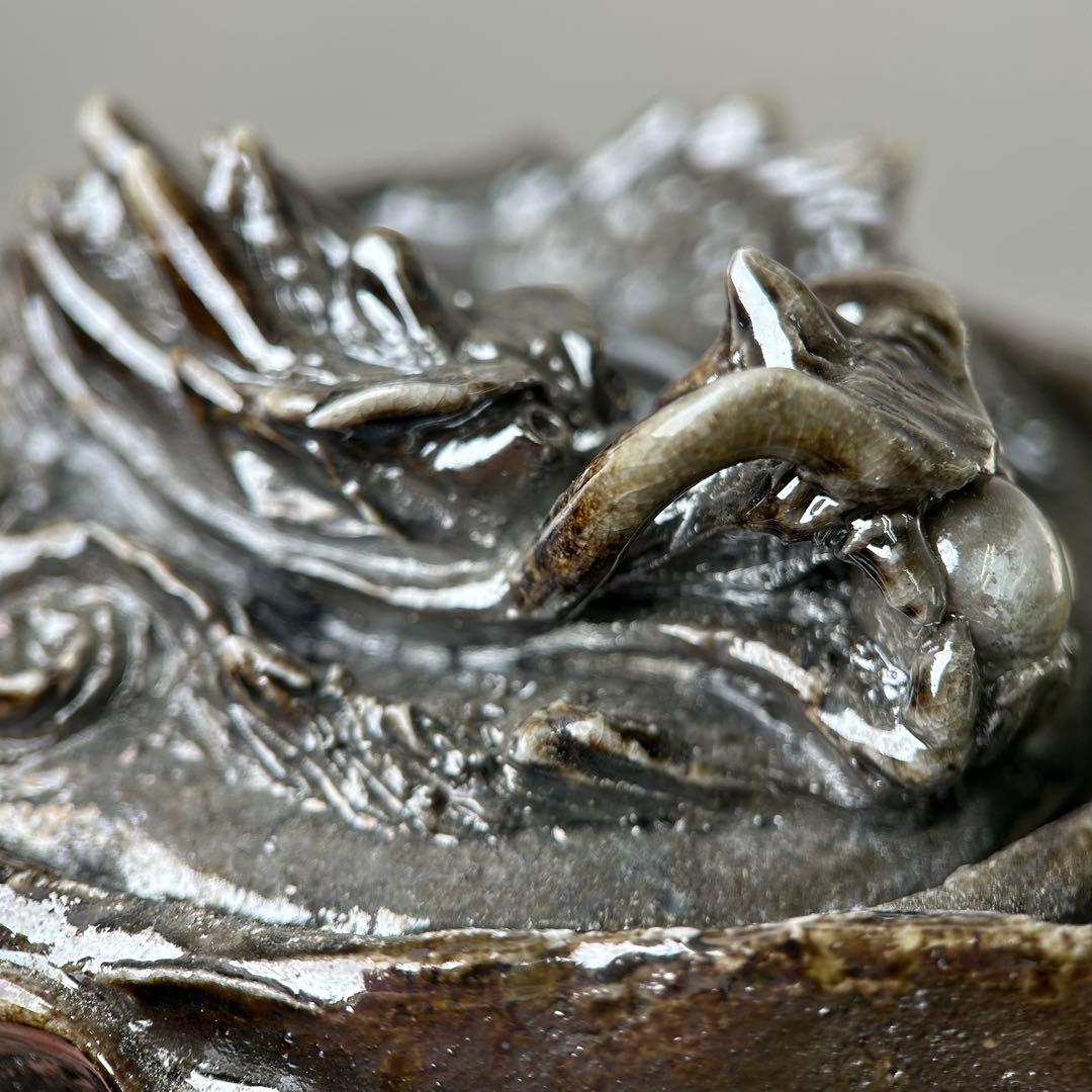 石田安弘 備前焼龍宝瓶 人気作者 急須 茶注 煎茶 茶道具