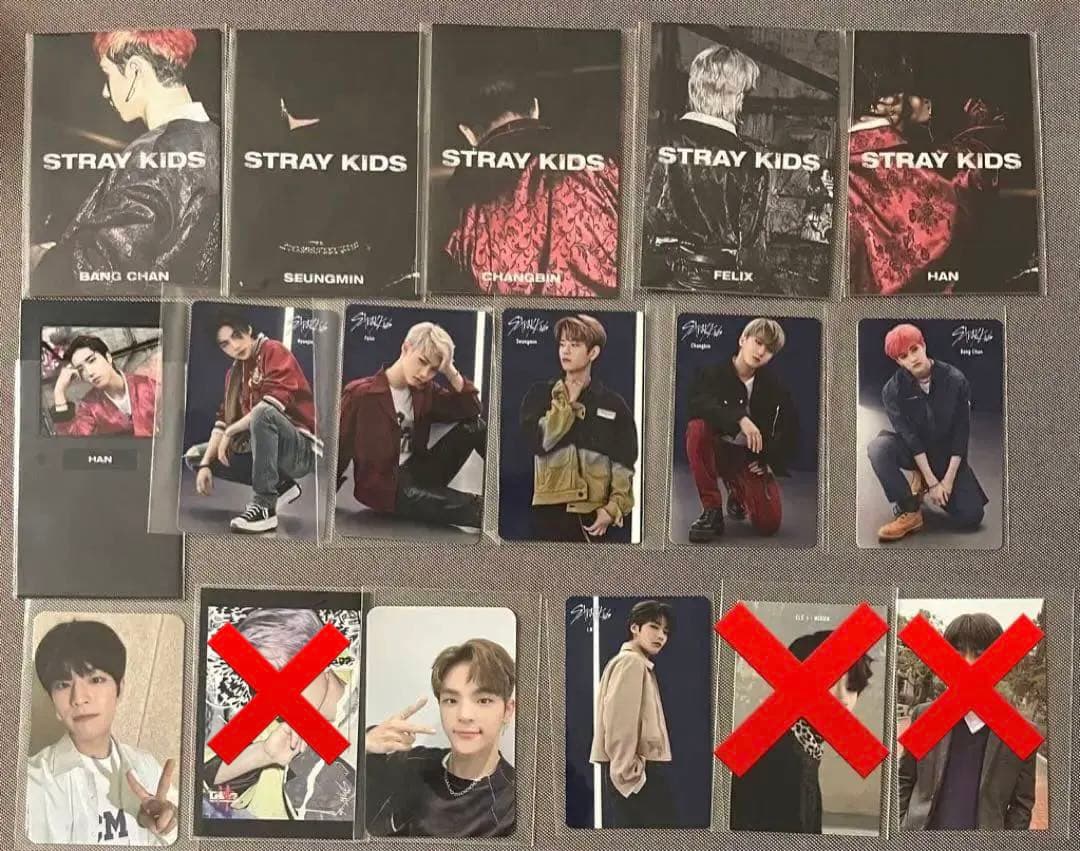 straykids スキズ トレカ【ご希望のものコメントより】