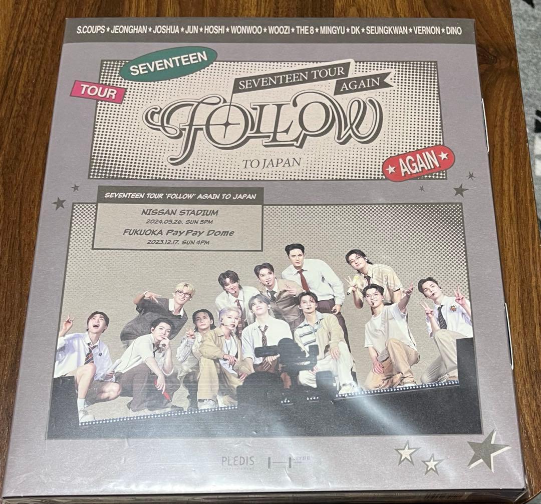 【7/5日迄値下げ】 SEVENTEEN FOLLOW AGAIN BluRay