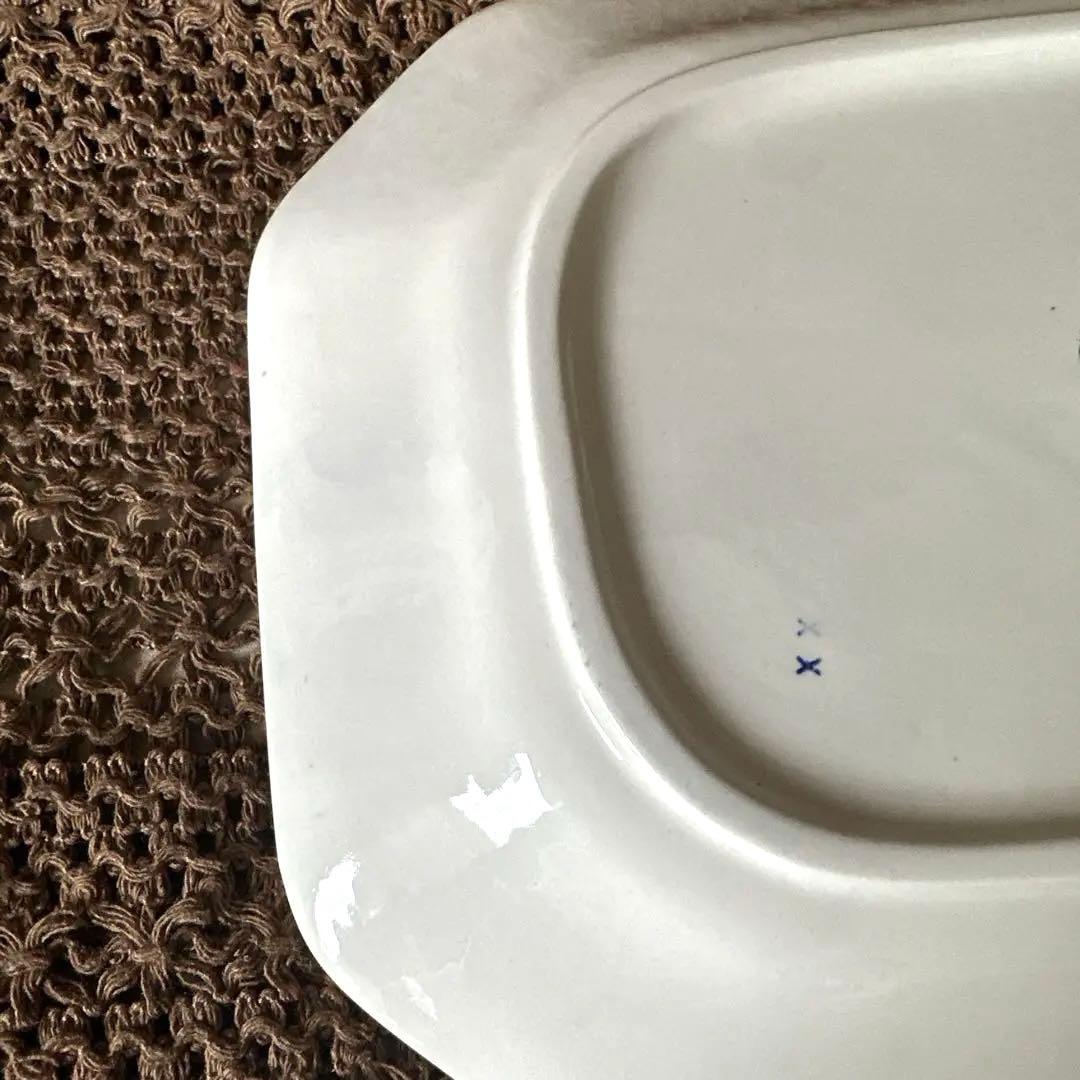 Burleigh バーレイ CALICO スクエアプレート２枚