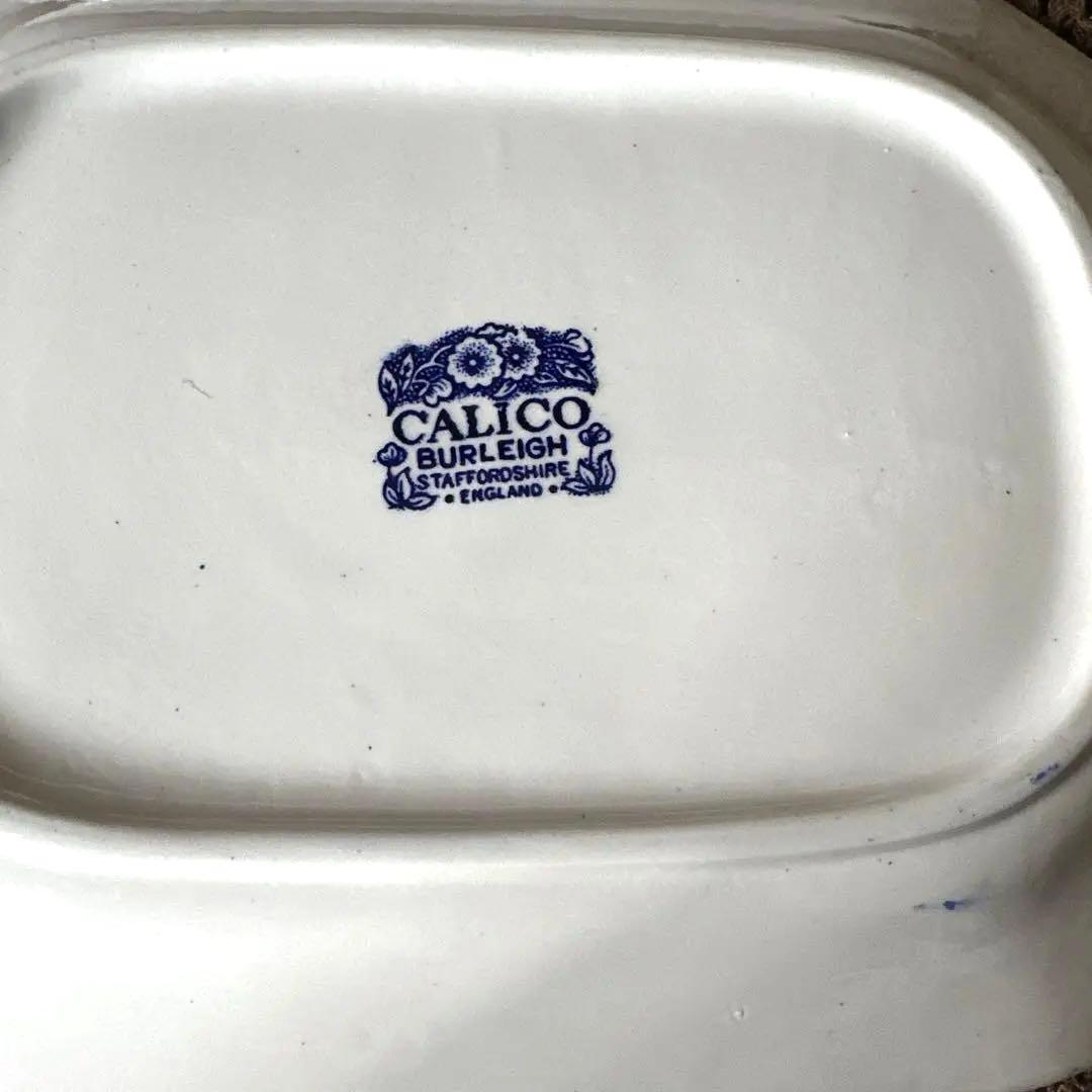 Burleigh バーレイ CALICO スクエアプレート２枚