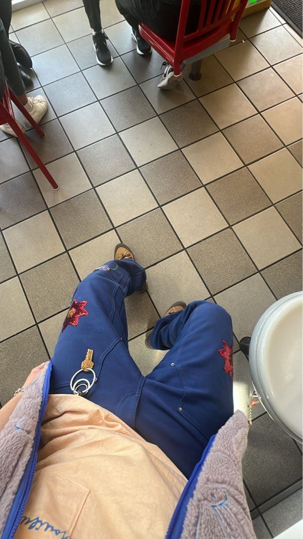 SKY HIGH FARM DOUBLE KNEE PANTS ポーカーズつかさ