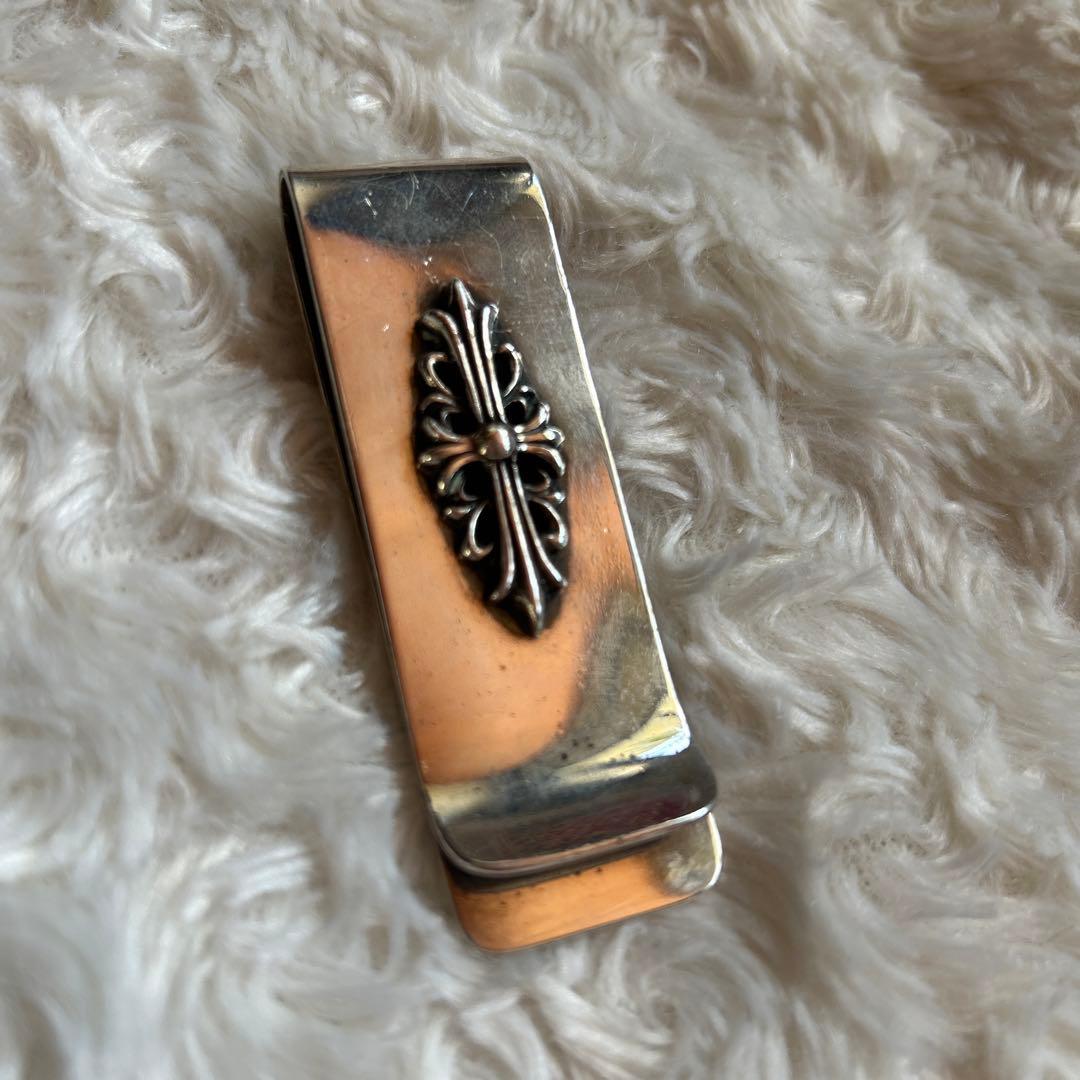 クロムハーツ MNY CLIP SM フローラルモチーフマネークリップ メンズ