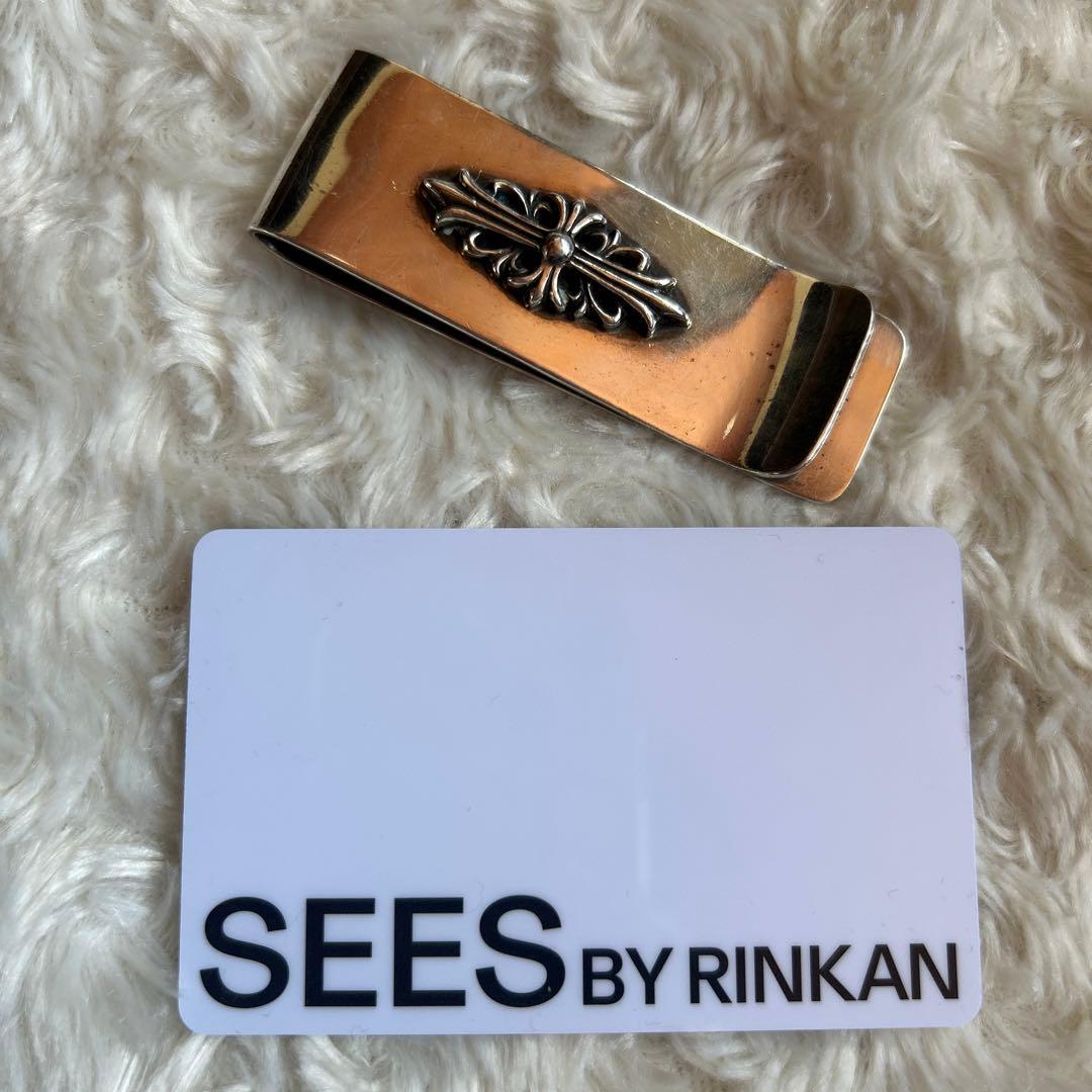 クロムハーツ MNY CLIP SM フローラルモチーフマネークリップ メンズ