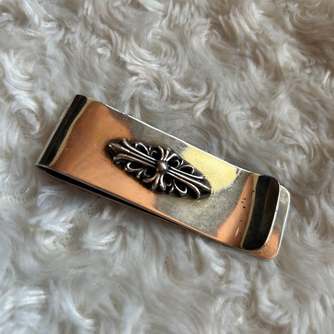 クロムハーツ MNY CLIP SM フローラルモチーフマネークリップ メンズ