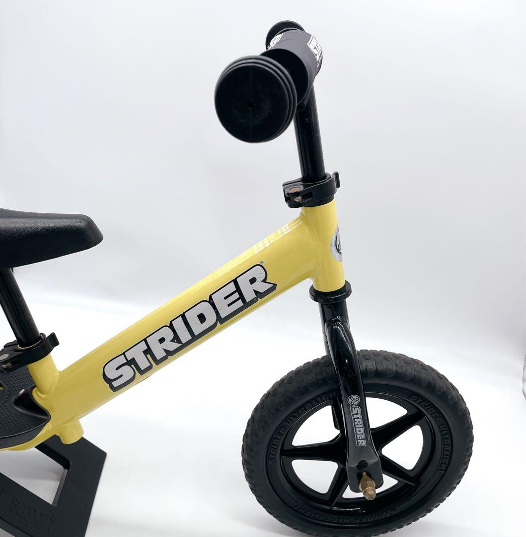 ✨美品✨　STRIDER 12インチ SPORT イエロー　スタンド付　付属品