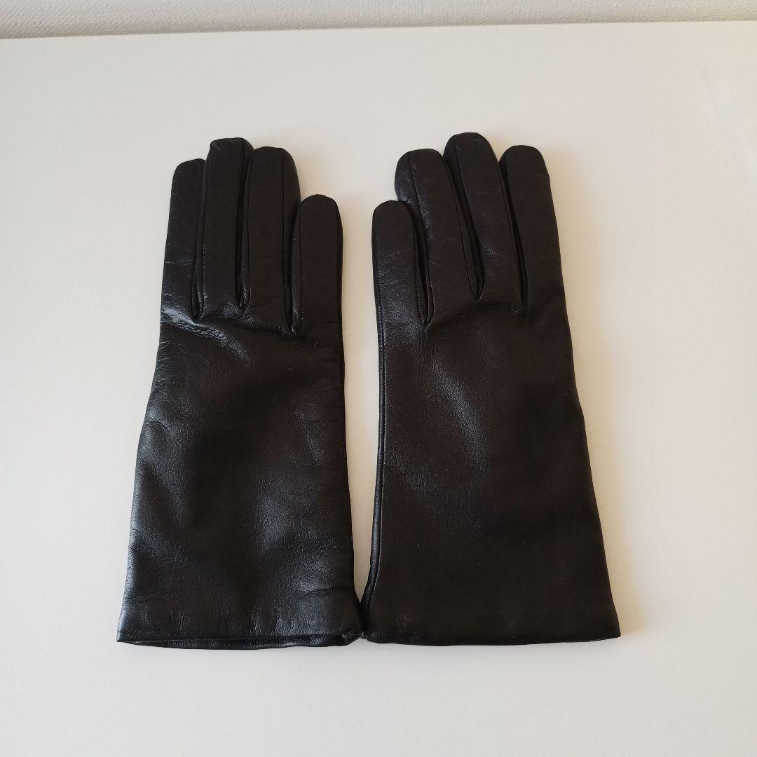 セルモネータ Sermoneta 本革 手袋 カシミア裏地 サイズ7