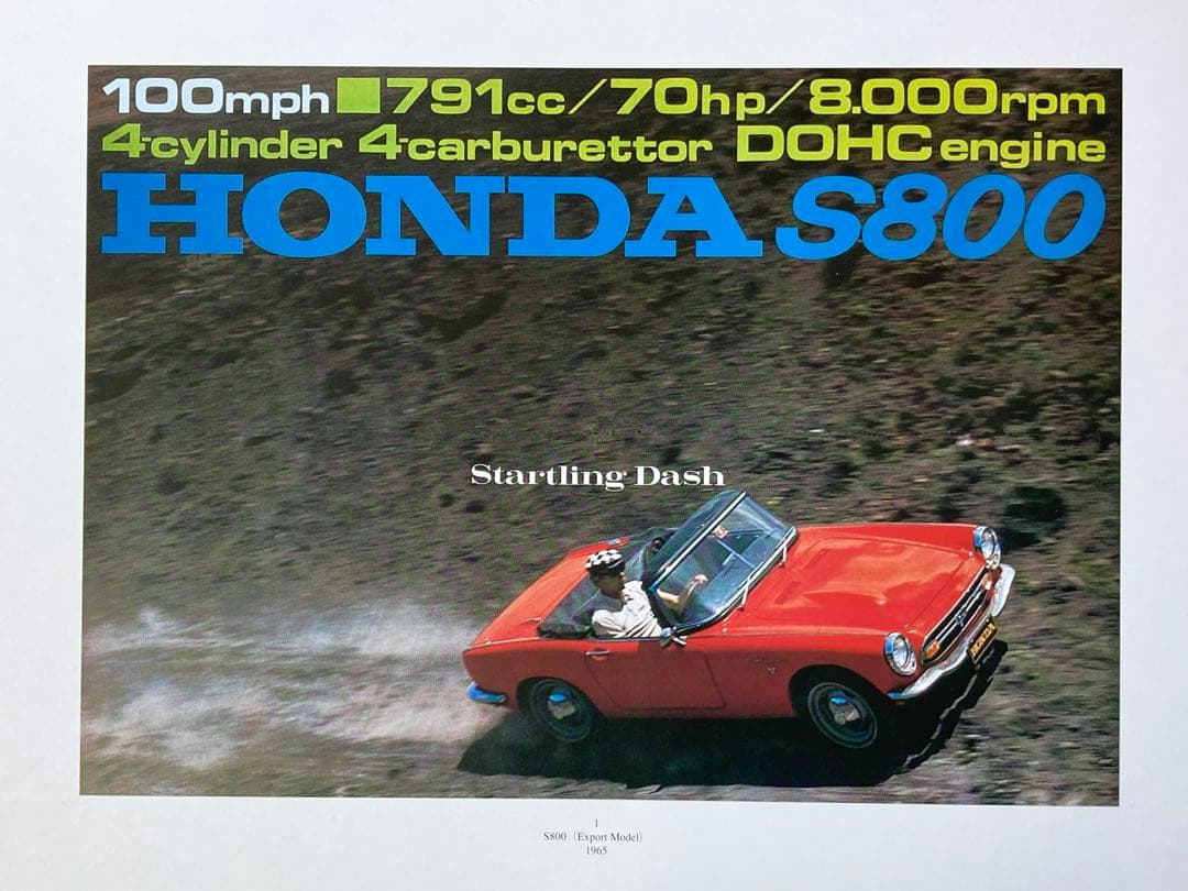 Mr.Hondaカメラマン、添野清作品集『50 HONDA POSTERS』