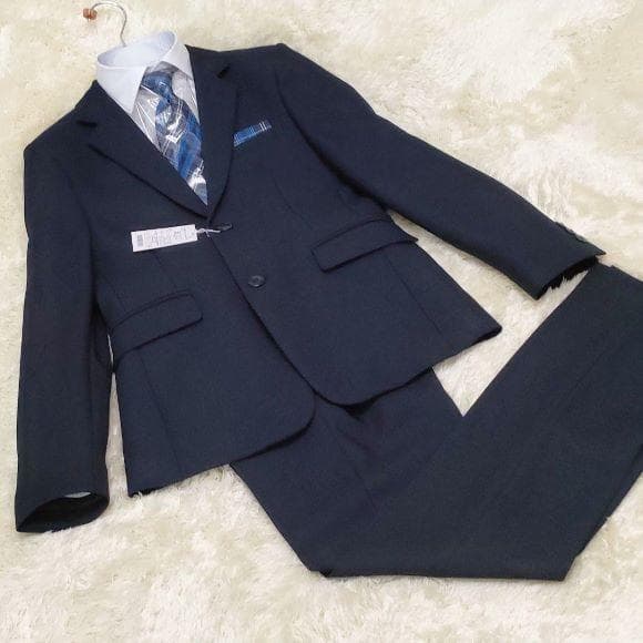 ●新品タグ付●Ready Freddy 卒業式 フォーマル スーツ １５０ 紺