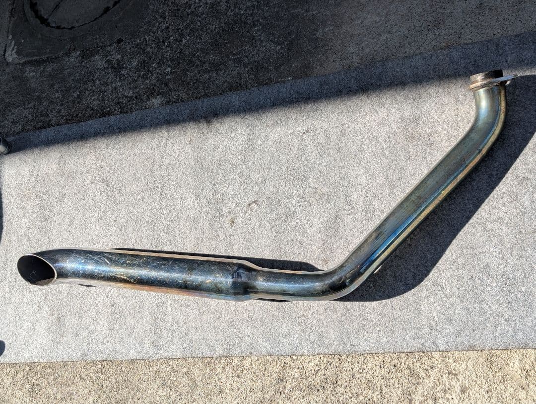 ト*ン様 ショベルヘッド　ターンアウトマフラー