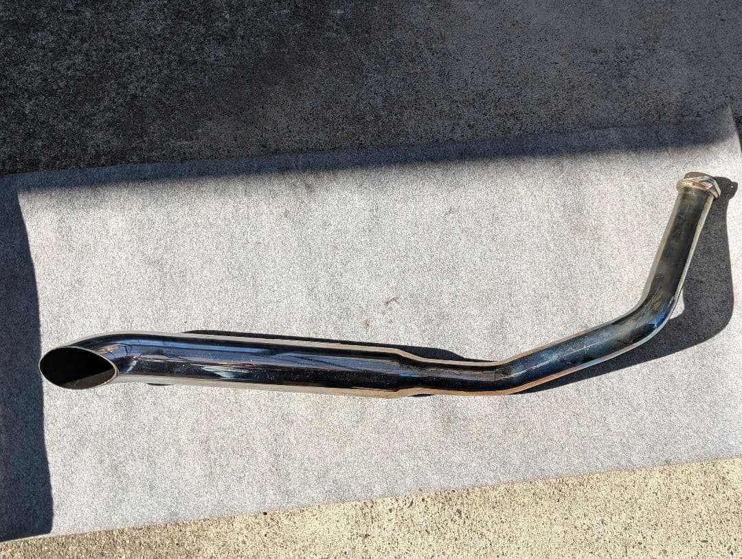 ト*ン様 ショベルヘッド　ターンアウトマフラー