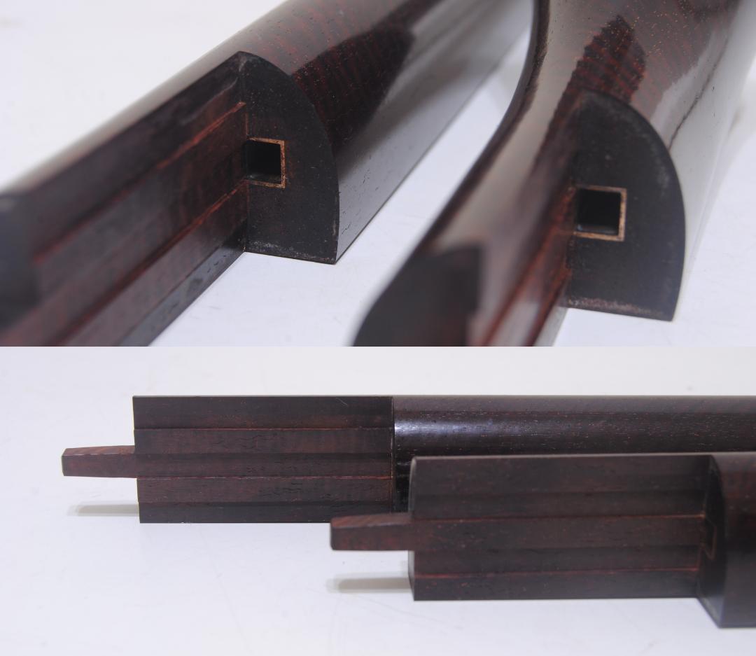 三味線 銀細 子持ち綾杉胴 中古 本体