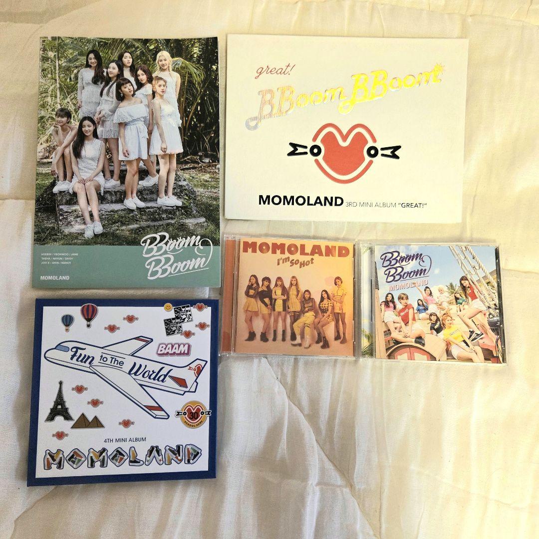 美品 廃盤品 MOMOLAND CD 5枚セット
