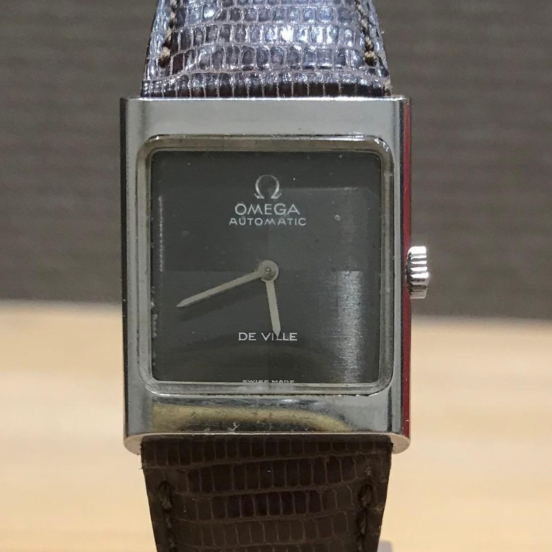 OMEGA De Ville 腕時計 自動巻き スクエア ヴィンテージ