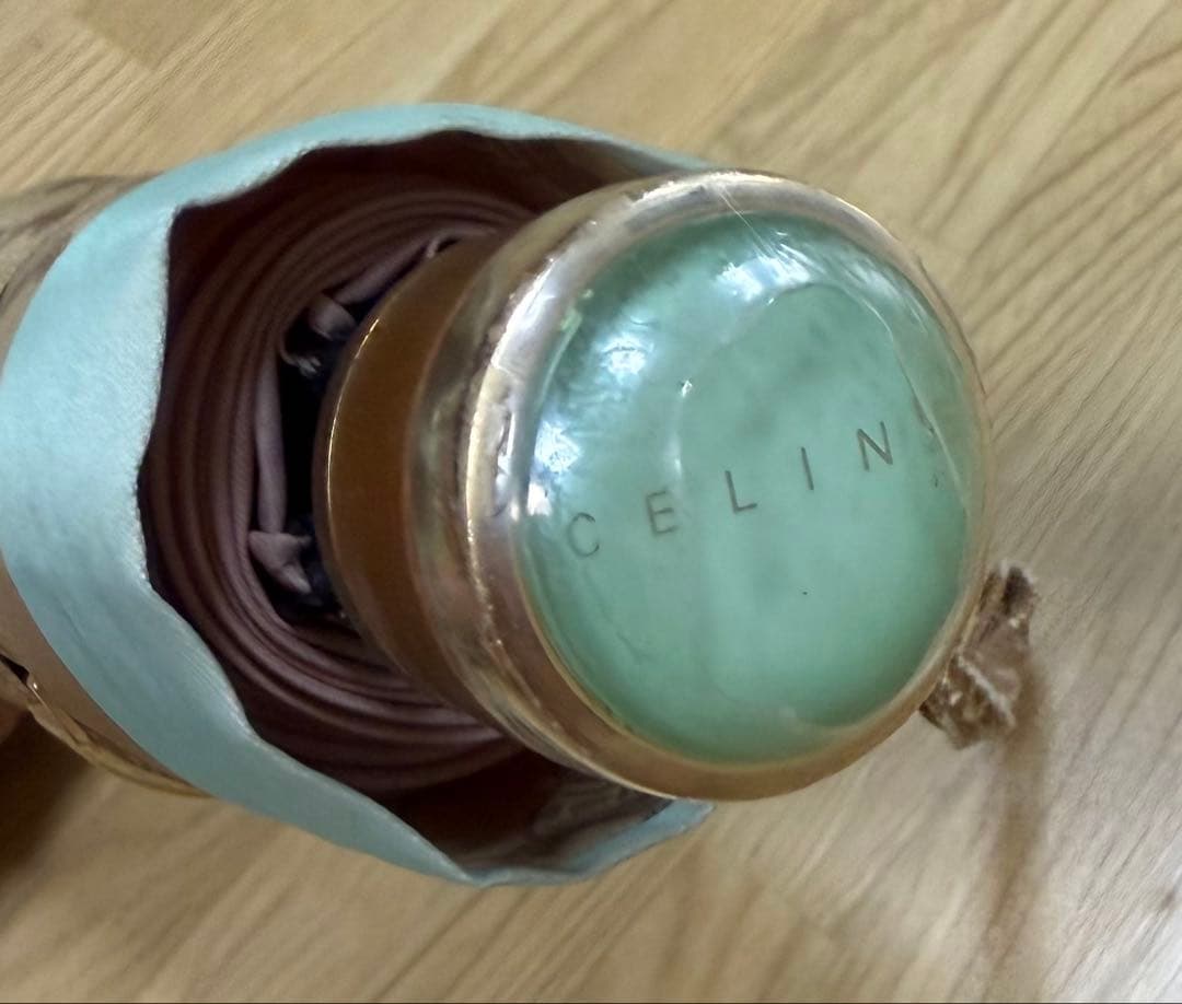 【匿名配送】【美品】CELINE セリーヌ 折りたたみ傘 コンパクト三つ折り傘