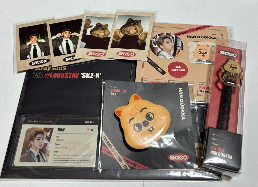 Stray kids skz-x ハン　ハンクオッカ　ポラロイド　トレカ　スキズ