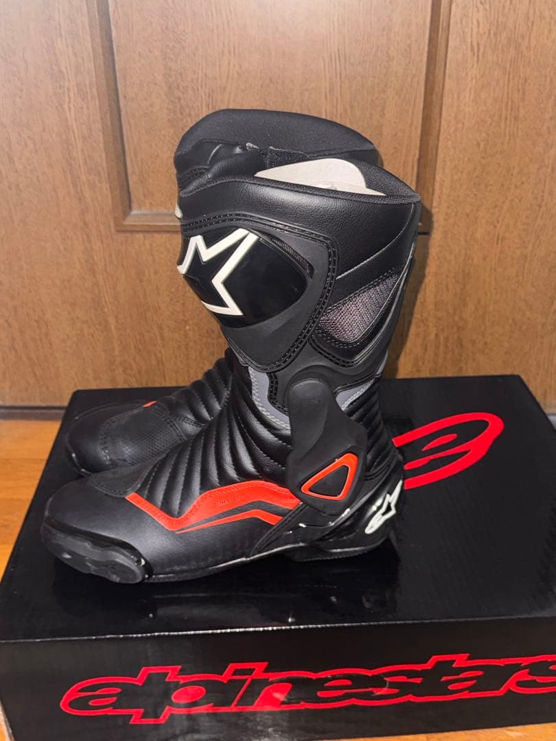 alpinestars SMX-6 V2 42 ブラック・グレー・レッド
