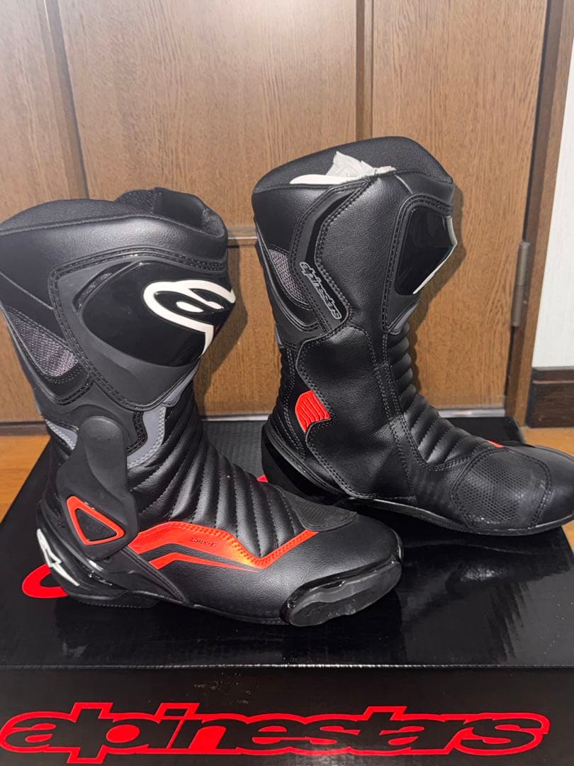 alpinestars SMX-6 V2 42 ブラック・グレー・レッド