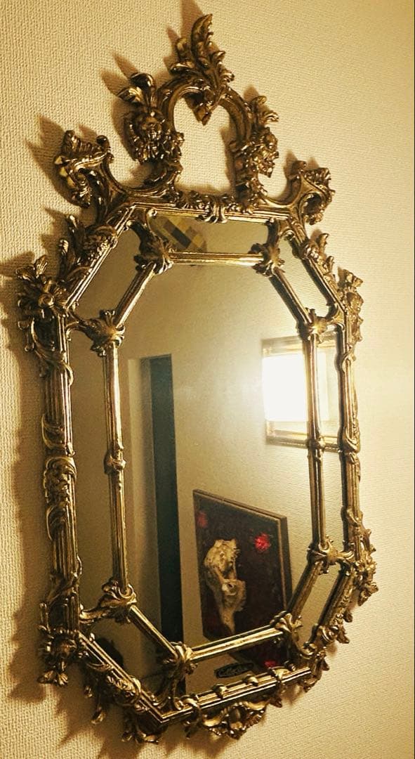 MIE MIRROR Trade Markヨーロピアン　壁掛けミラー