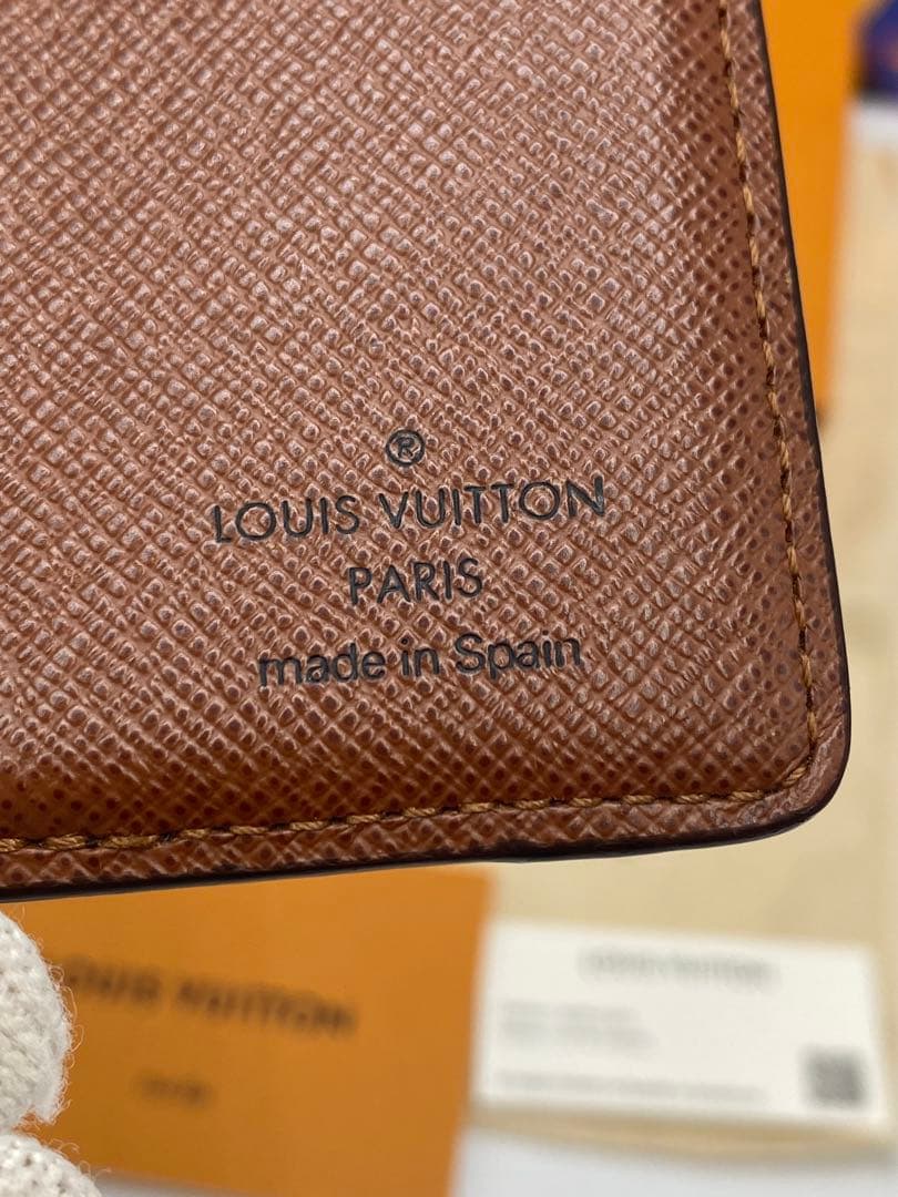 美品 ルイヴィトン モノグラム ポルトフォイユ マルコ 二つ折り財布