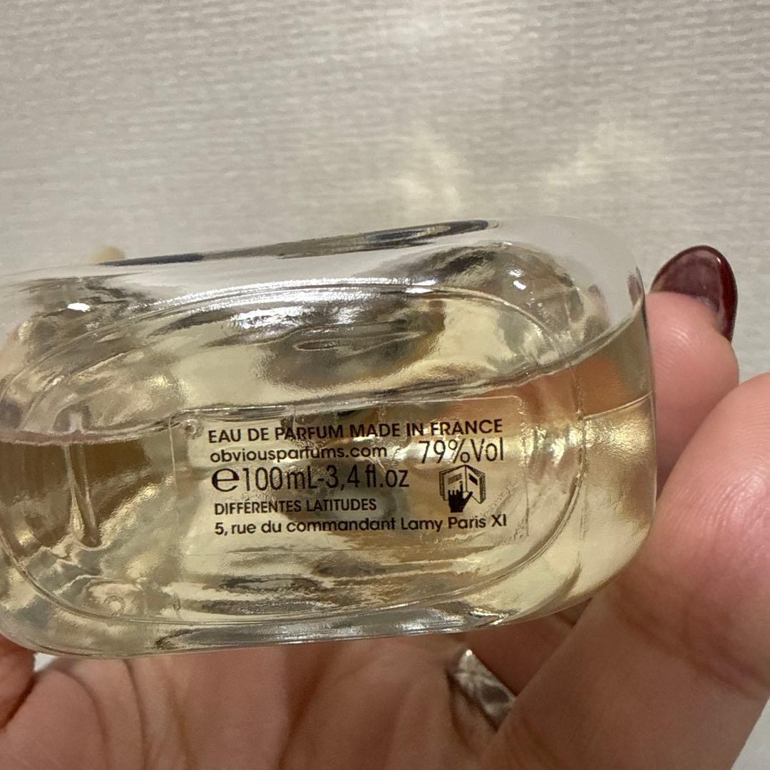 OBVIOUS オブヴィアスUNBOIS アンボワ オードパルファム 100mL