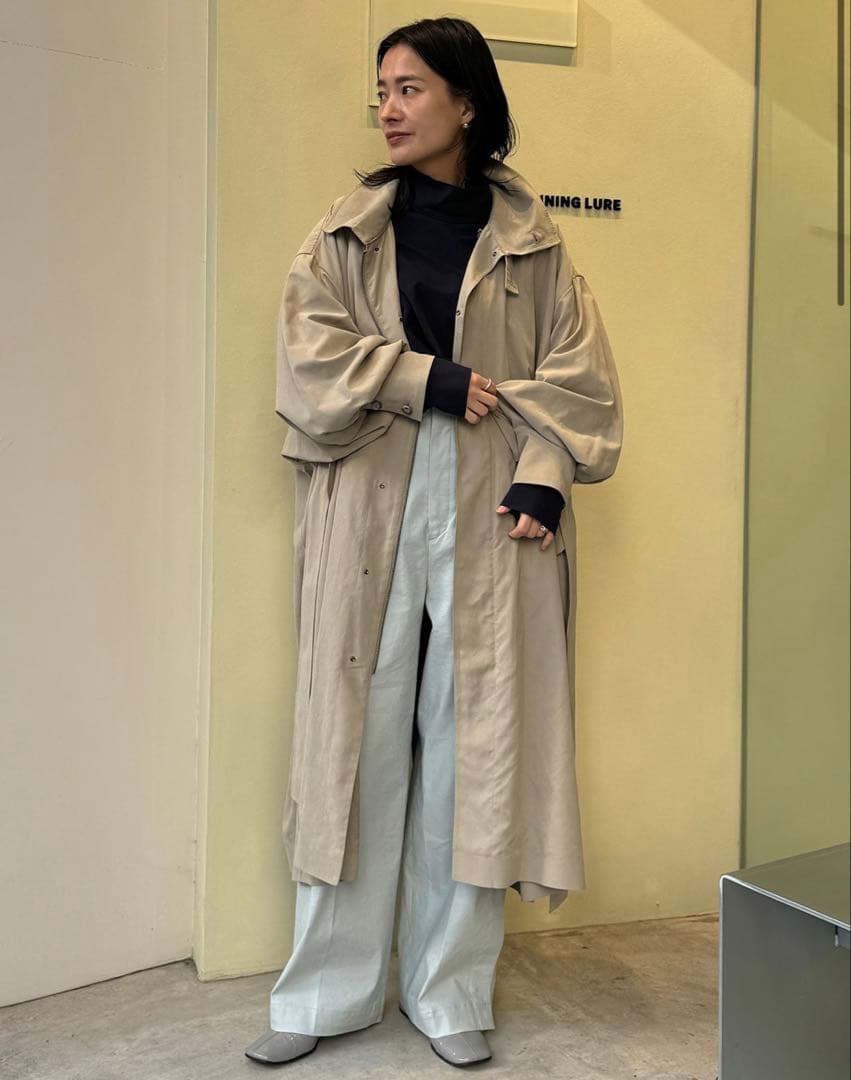 stunninglure スタニングルアー　ｒピーチブラッシュドオーバーコート