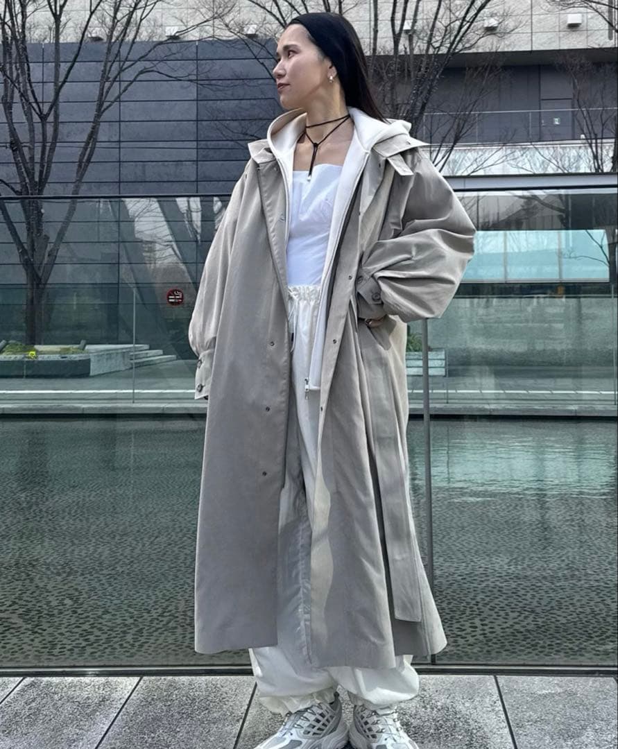 stunninglure スタニングルアー　ｒピーチブラッシュドオーバーコート