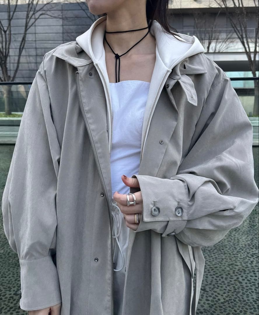 stunninglure スタニングルアー　ｒピーチブラッシュドオーバーコート