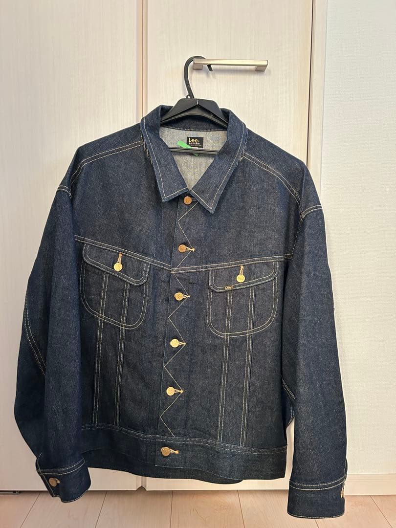 Lee SUPERSIZED RIDER JACKET M ダークブルー