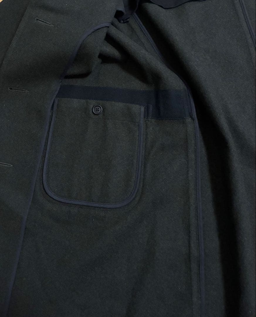 MHL. 門脇麦さん着用 ステンカラー ウールコート マーガレットハウエル M