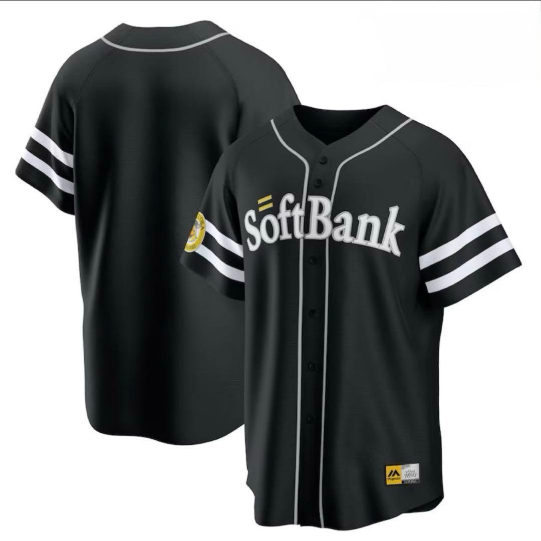 【ビジター】　レプリカ　柳田　Lサイズ 新品　柳田悠岐　【ソフトバンクホークス】