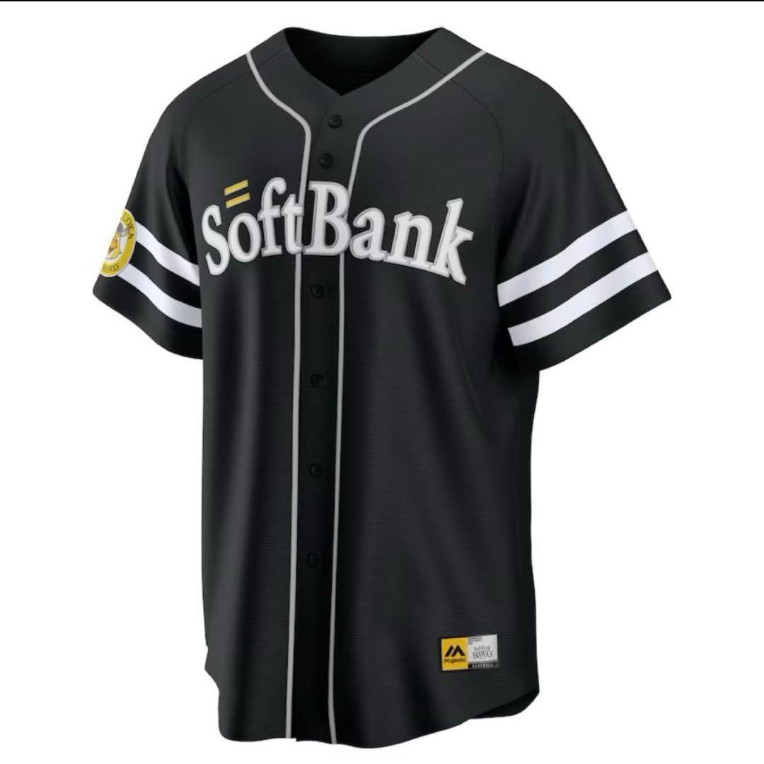 【ビジター】　レプリカ　柳田　Lサイズ 新品　柳田悠岐　【ソフトバンクホークス】