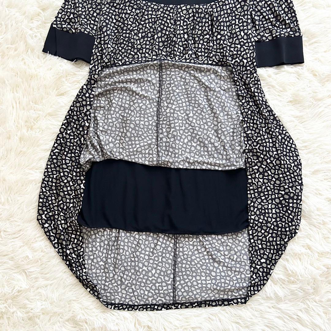 ginga✨マックスマーラ　最高級　白タグ　フレアワンピース　ピンタック