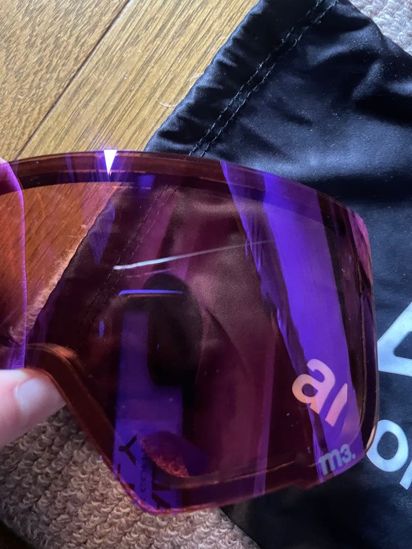 スキー・スノーボードアクセサリー Anon M3 low bridge goggle