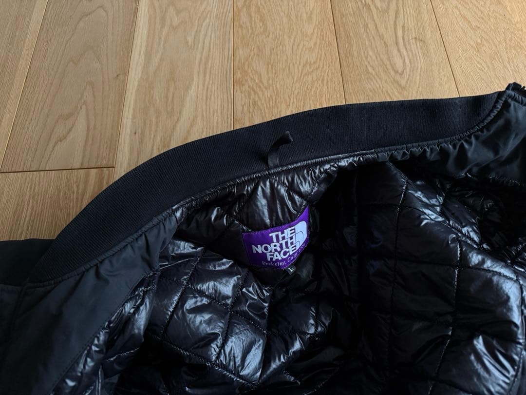 ノースフェイスパープルレーベル　MA-1 フライトジャケット