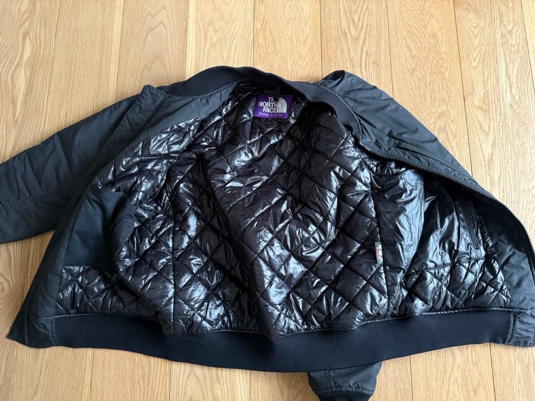 ノースフェイスパープルレーベル　MA-1 フライトジャケット