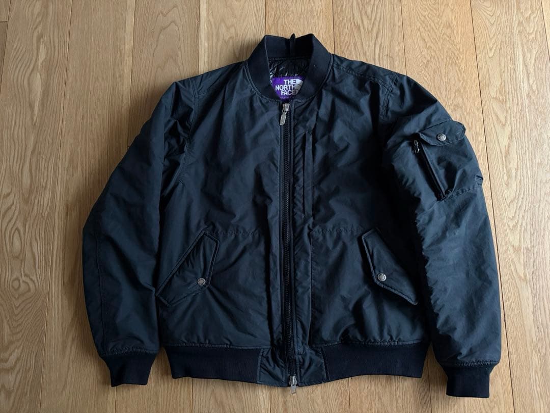 ノースフェイスパープルレーベル　MA-1 フライトジャケット