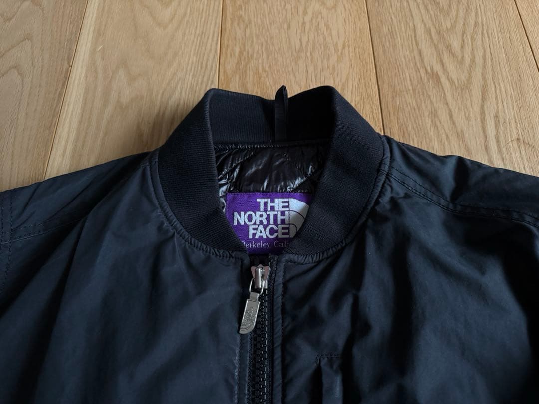 ノースフェイスパープルレーベル　MA-1 フライトジャケット