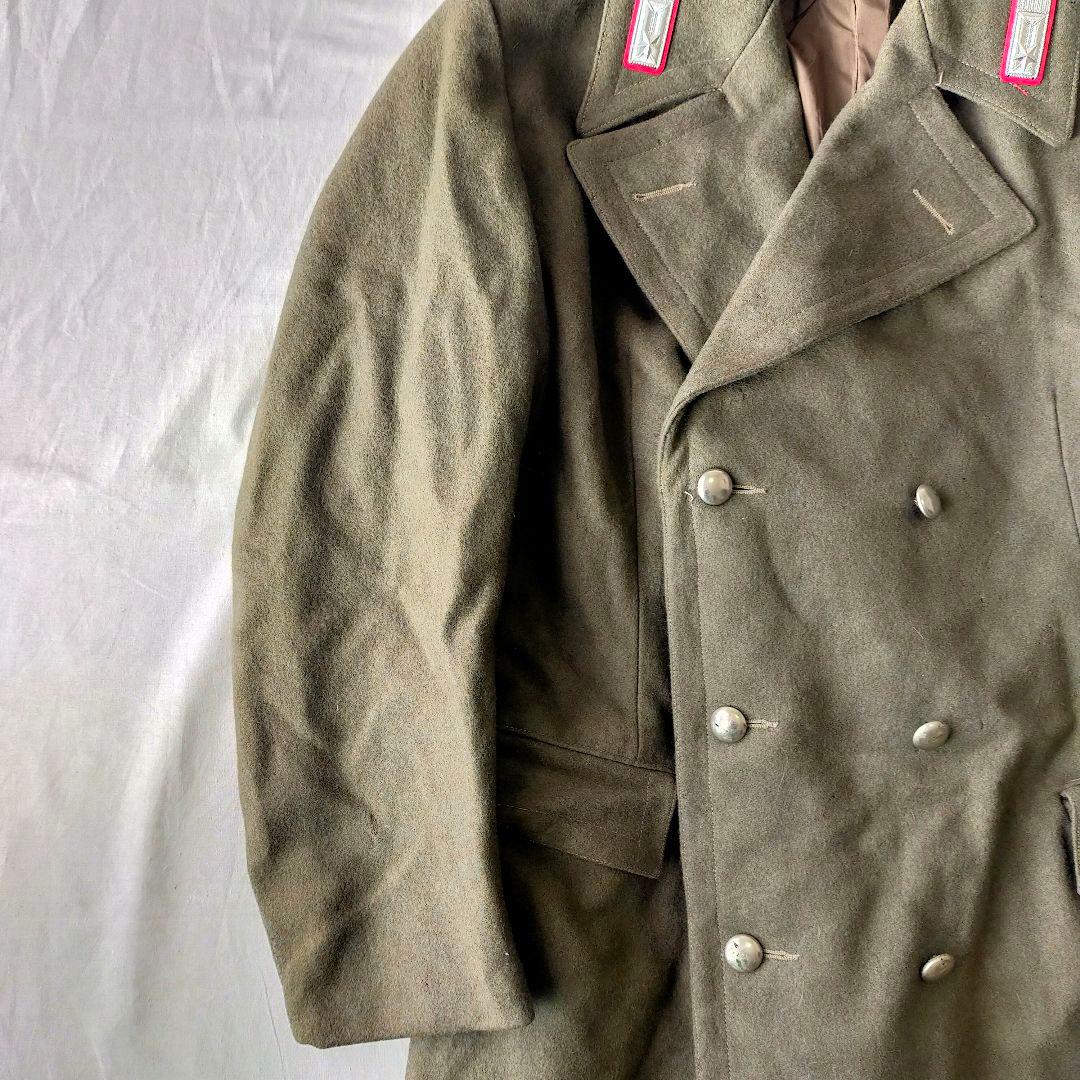 古着　イタリア軍警察　カラビニエリ　国家憲兵隊　ウールコート　60s　ミリタリー