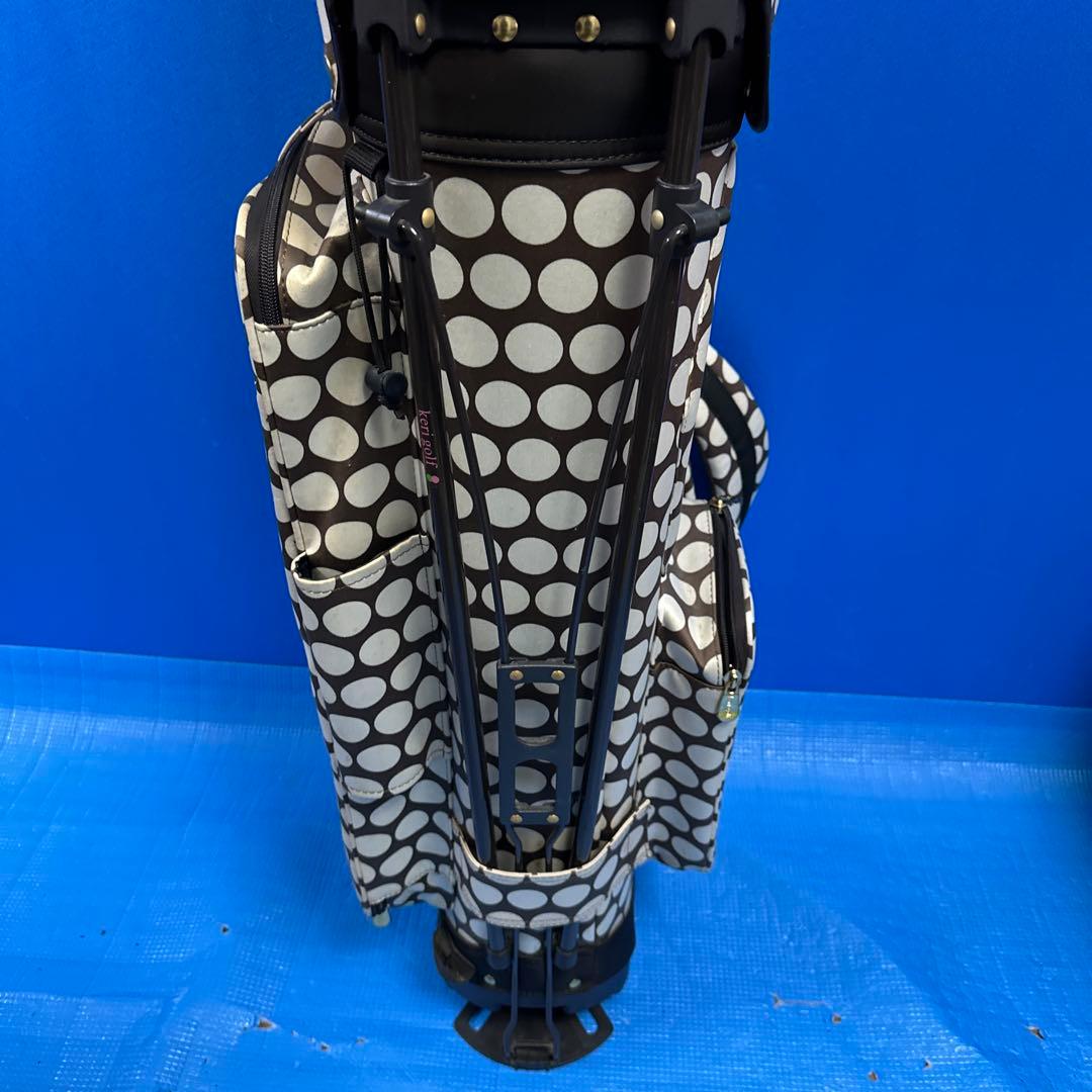 Keri水玉模様 ゴルフキャディバッグ美品週末値下げ中